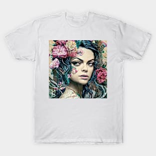 Mila and flowers T-Shirt